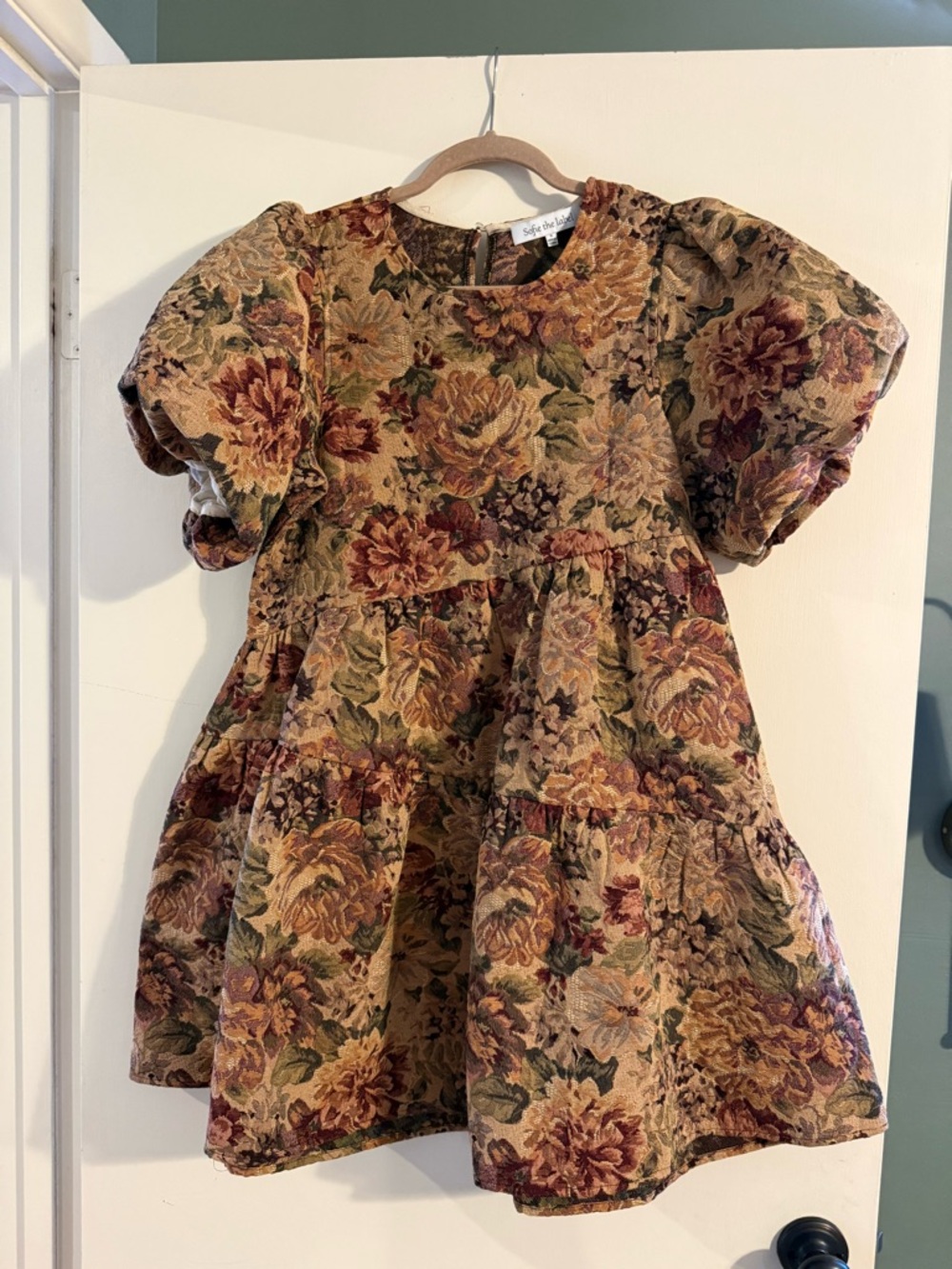 Sofie The Label Puff Sleeve Mini Dress